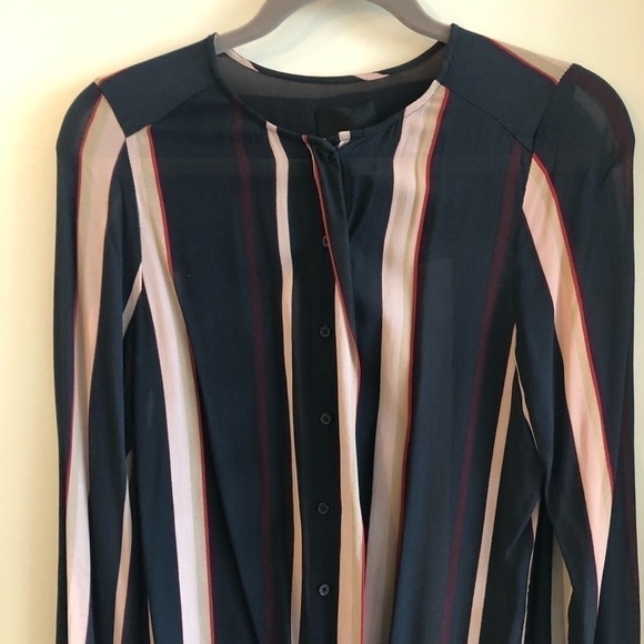 𝅺inwear Nikolina Georgette Striiped Blouse - Picture 5 of 16